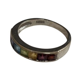 K18WG ホワイトゴールド リング　寒河江市