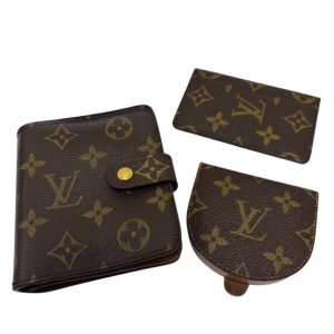 LOUIS VUITTON (ルイ・ヴィトン )  モノグラム 財布 小銭入れ 名刺入れ 3点