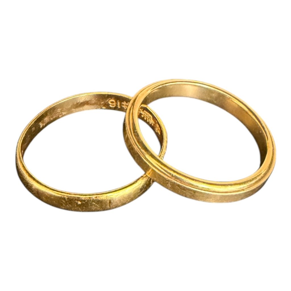 K18 18金 750 リング 指輪 石なし