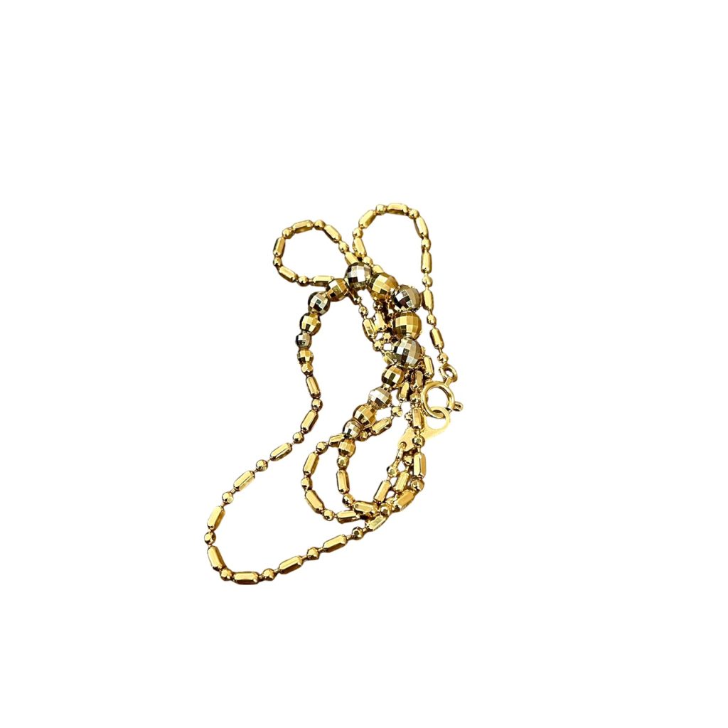 K18　18金　Pt850　プラチナ850　ネックレス　ハーフ