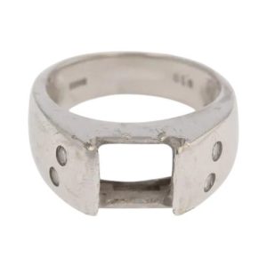 K18WG 18金ホワイトゴールド 750 リング