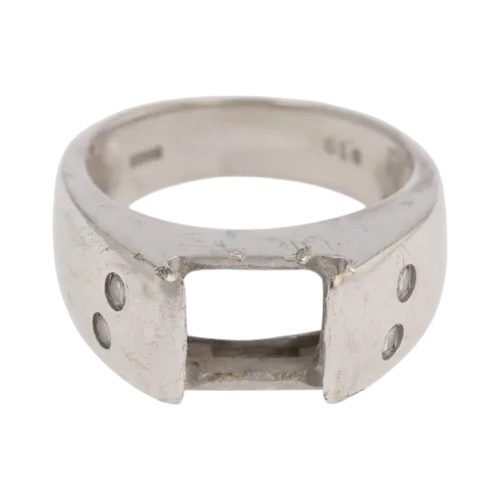 K18WG 18金ホワイトゴールド 750 リング