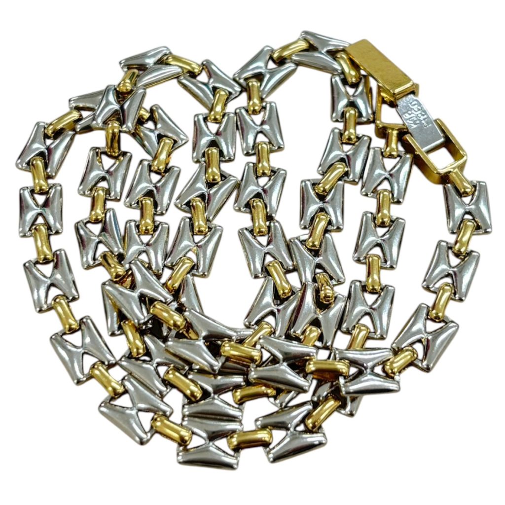 K18 Pt850 コンビネックレス