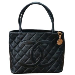 CHANEL シャネル キャビアスキン トートバッグ