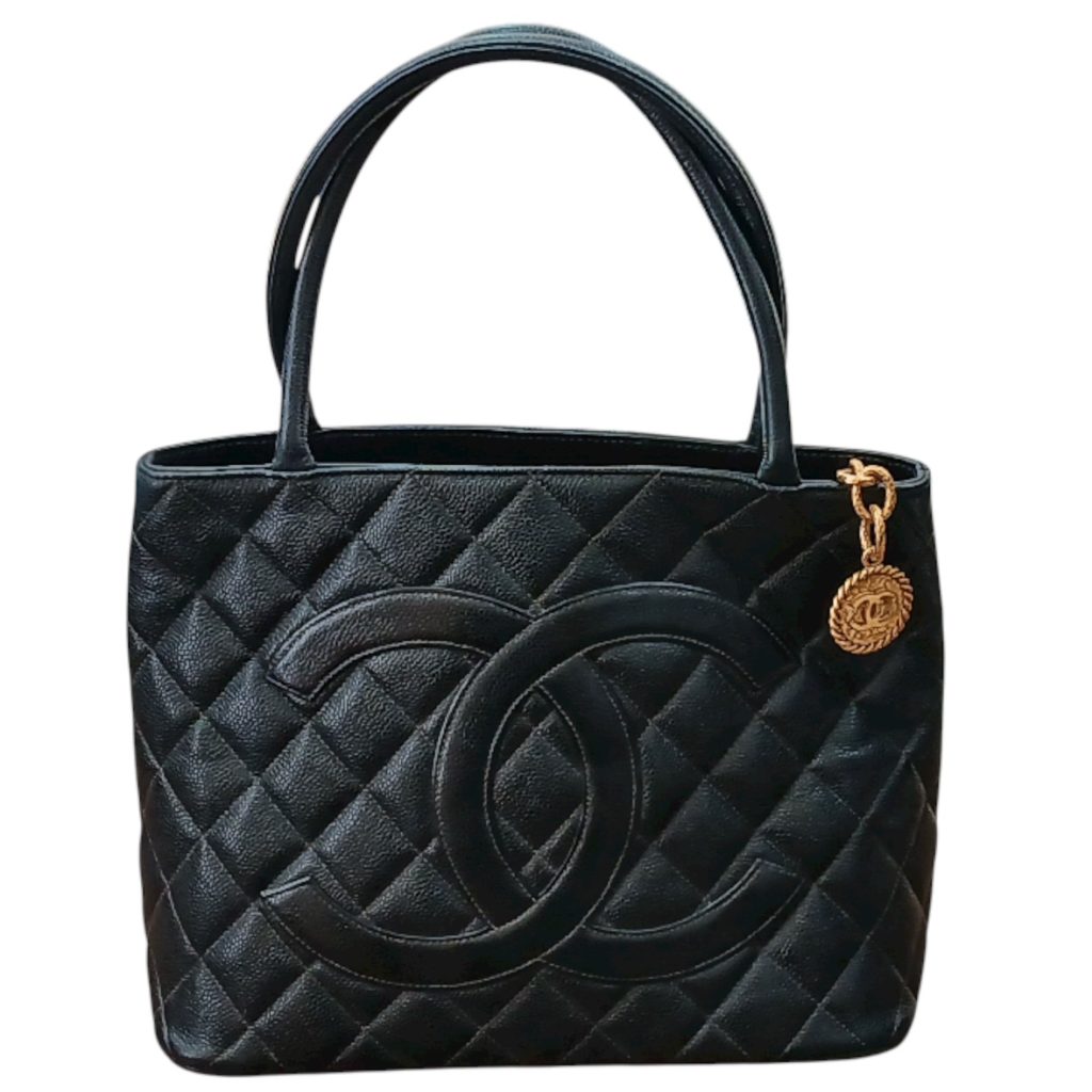 CHANEL シャネル キャビアスキン トートバッグ