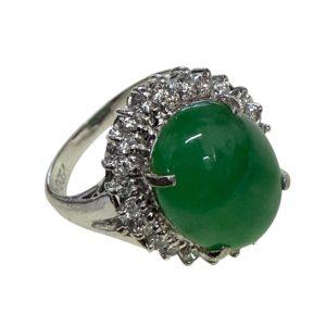 【買取実績のご紹介】Pt900 プラチナ900 翡翠 リング買取｜買取専門店さすがや イオン上磯店