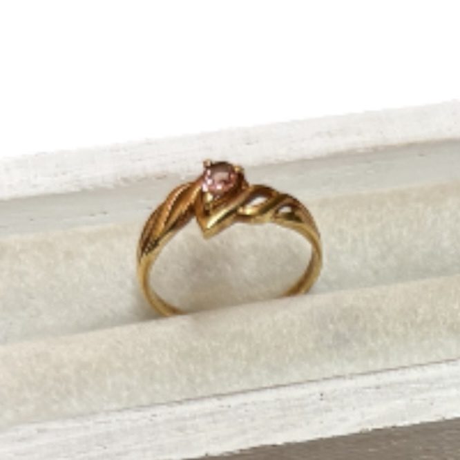 K18 18金 ゴールド 金 メレダイヤ リング アクセサリー ジュエリー 貴金属