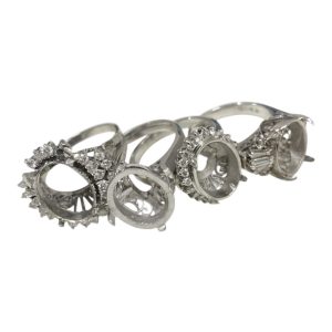 Pt900リング ダイヤ付 / Pm850リング