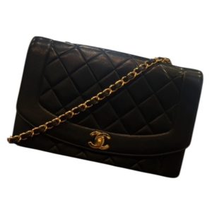 CHANEL シャネル マトラッセダイアナチェーンショルダーバッグ