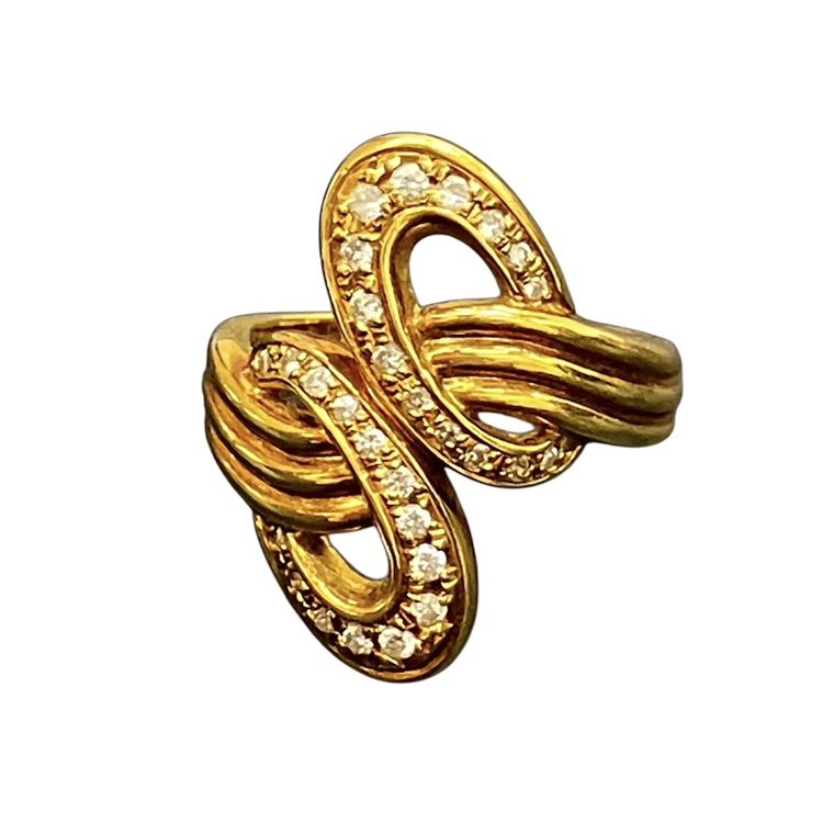 メレダイヤ K18 18金 750 リング