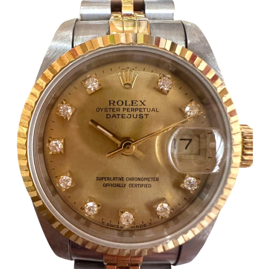 ロレックス　69173　レディースデイトジャスト　時計(ROLEX)