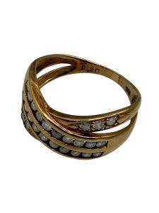 K18（18金）ダイヤリング