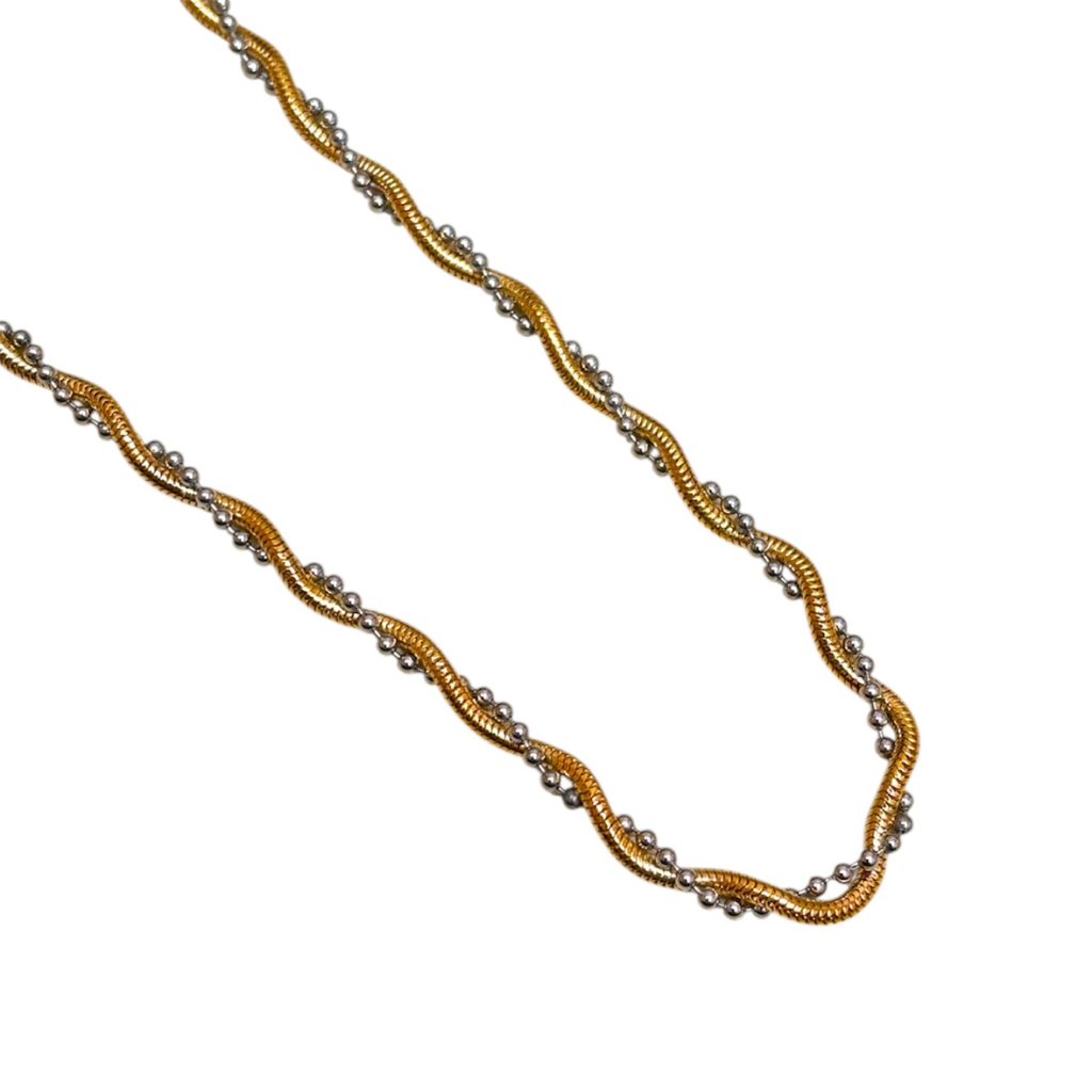 K18/Pt850　金　プラチナ　ネックレス