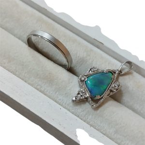 【Pt900(プラチナ)/リング(指輪)/ブラックトパーズ/貴金属・アクセサリー・ネックレストップ・メンズ・レディース】