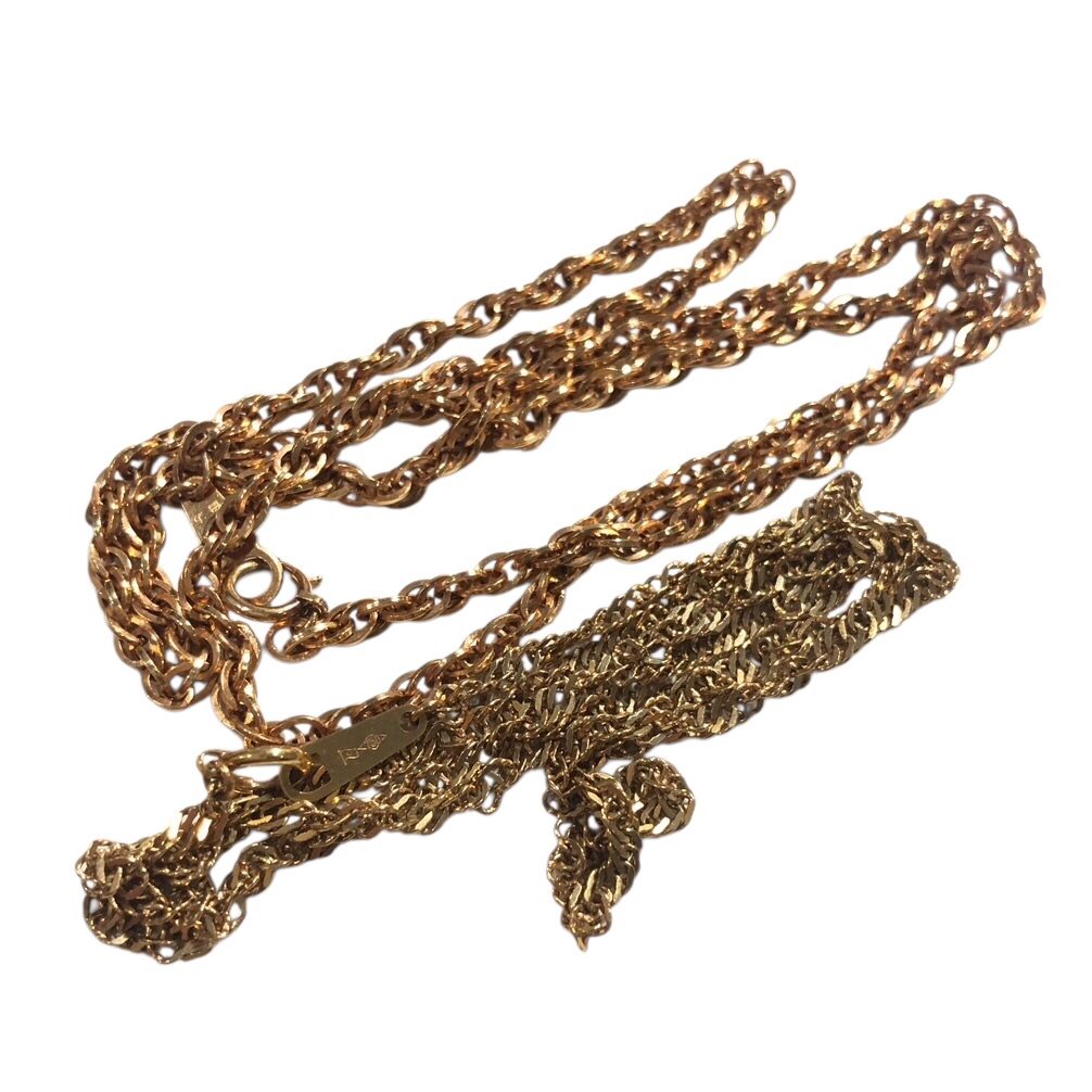 K18(18金)　ネックレス、ブレスレット　おまとめ