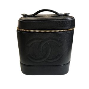 バニティバッグ キャビアスキン CHANEL【Bランク】