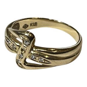 【K18(18金) リング】貴金属・アクセサリー・指輪