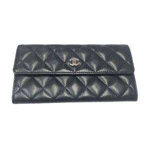 CHANEL シャネル マトラッセ キャビアスキン 長財布　札幌市・中央区