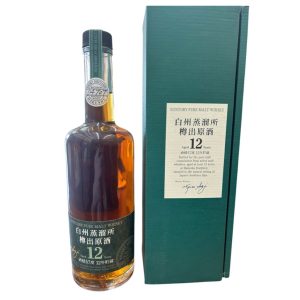 SUNTORY 白州蒸留所樽出原酒 12年　ウイスキー