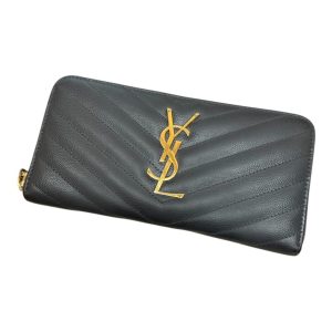 サンローラン　Vステッチ　財布