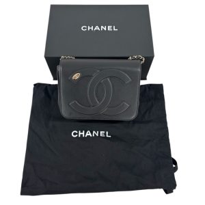 CHANEL（シャネル） キャビアスキン マトラッセ チェーンショルダーバッグ