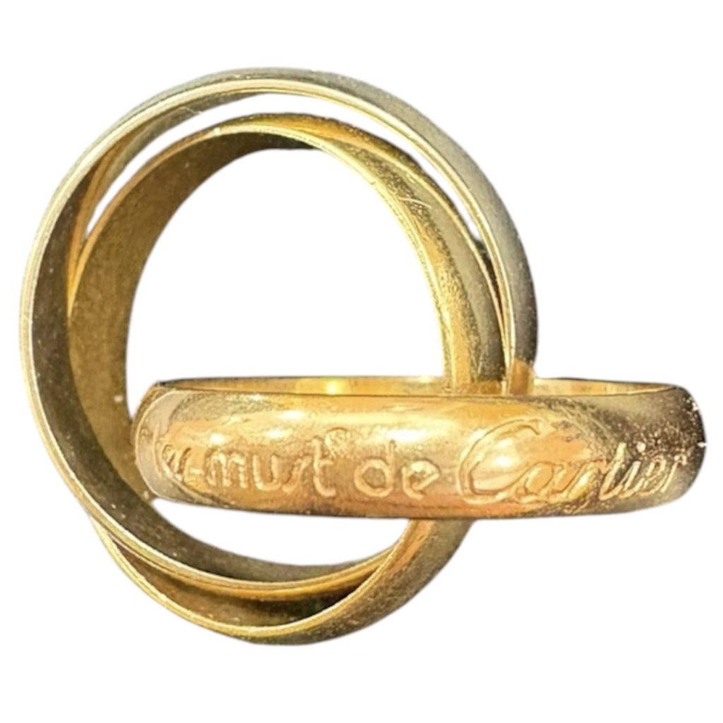 カルティエ（Cartier） トリニティーリング　( 18金 )