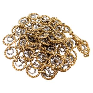 K18 Pt850 コンビネックレス