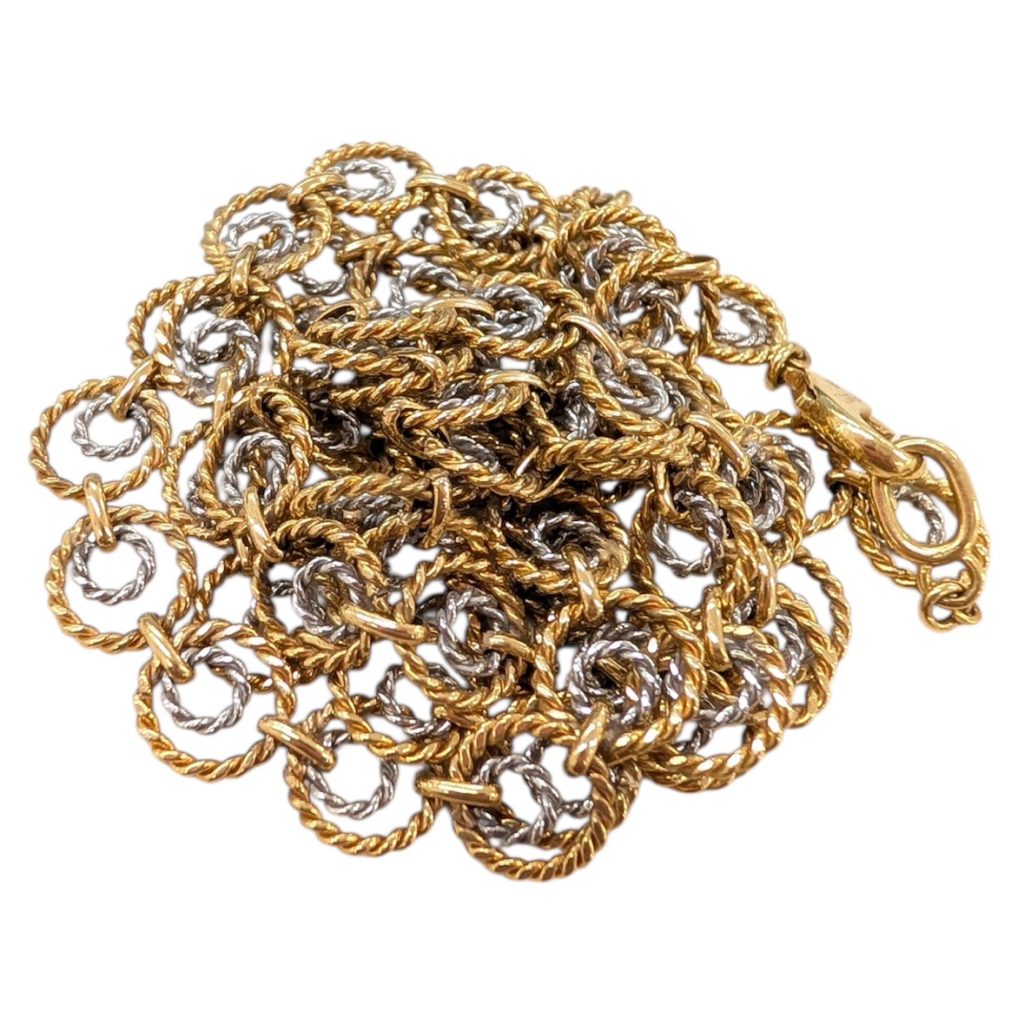 K18 Pt850 コンビネックレス