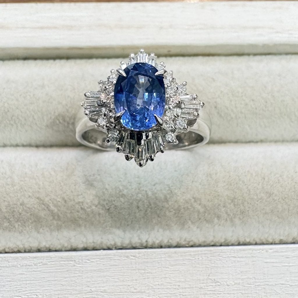 Pt900 プラチナ900 リング メレダイヤ ジュエリー