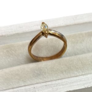 K18 Pt900 18金 金 プラチナ コンビ ダイヤ リング アクセサリー ジュエリー 貴金属