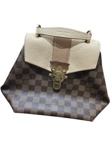 Louis Vuitton（ルイ・ヴィトン） ダミエ×レザー切替 ハンドバッグ