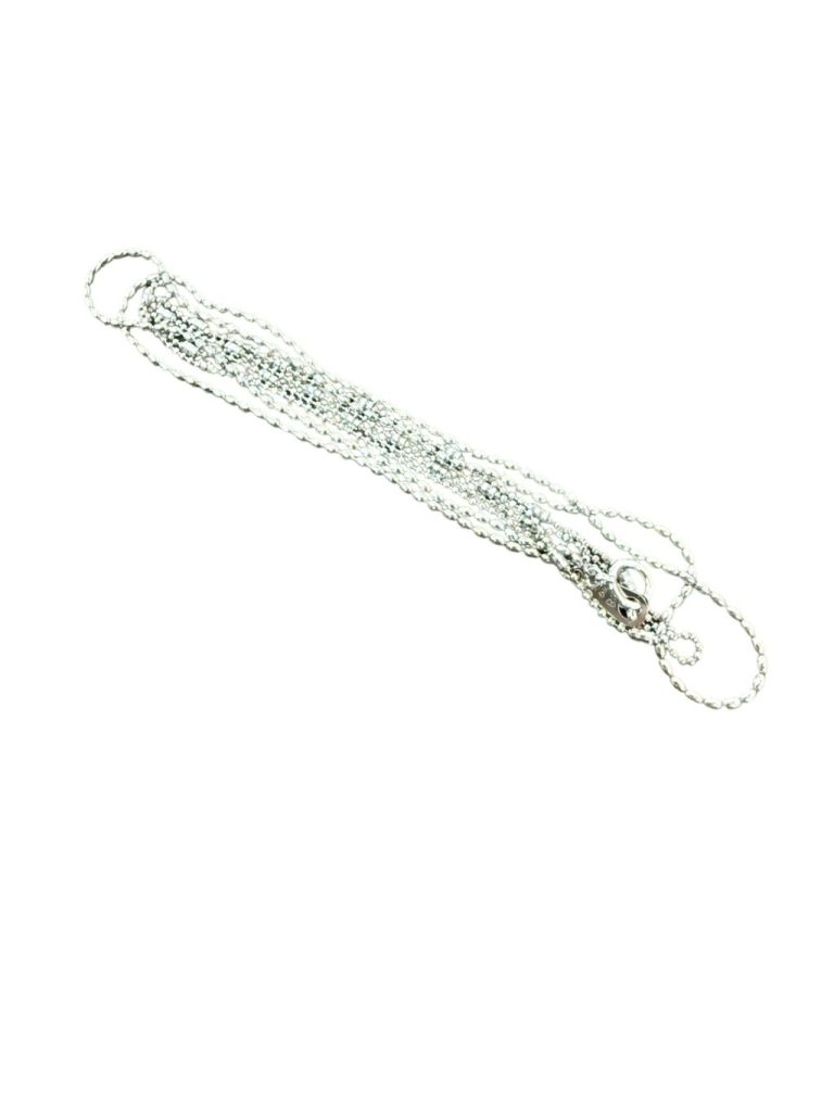 K18WG ネックレス