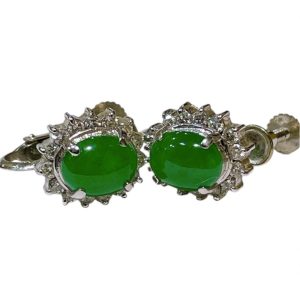 【Pt900 プラチナ900 メレダイヤ付き イヤリング 弘前市】