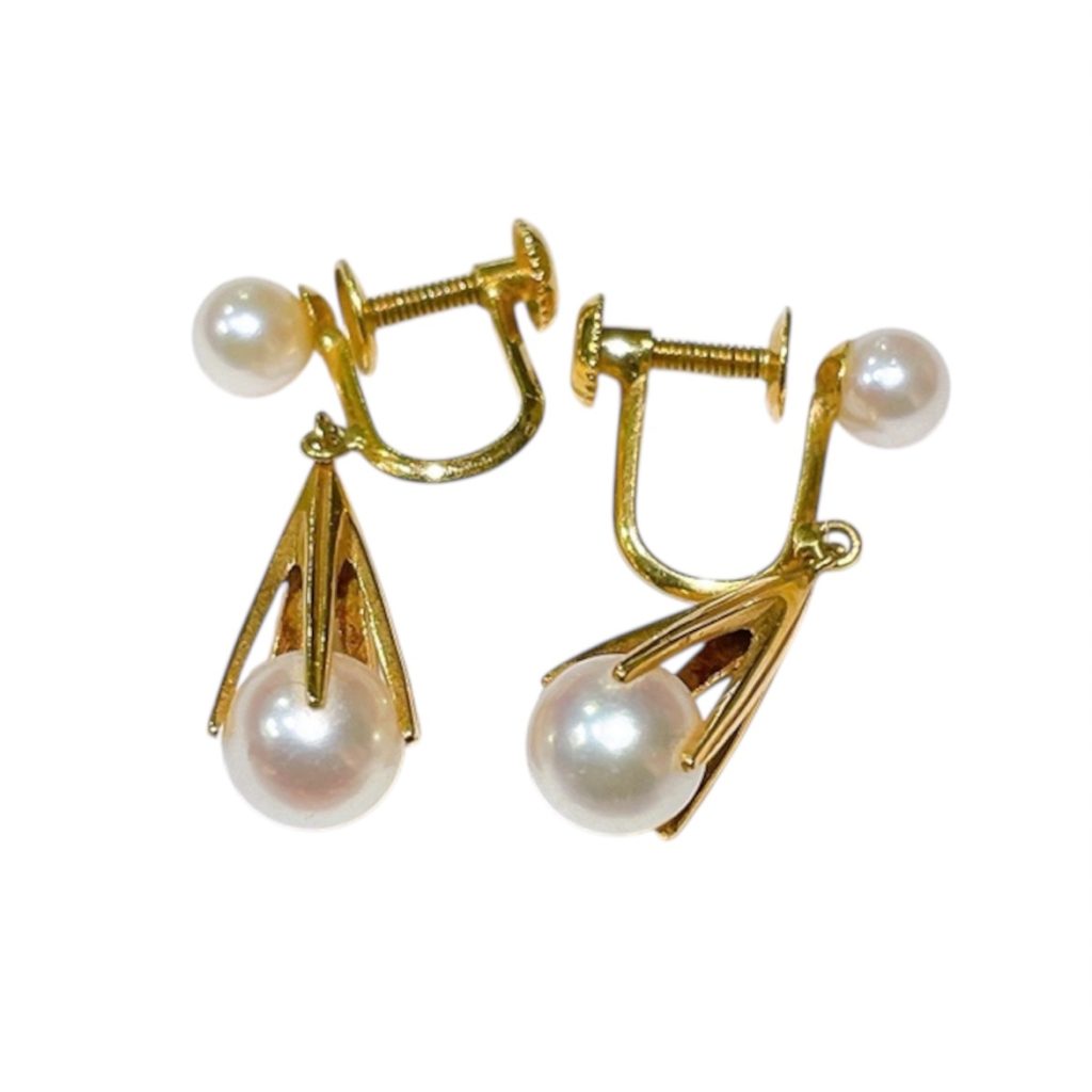 【K18 18金 イヤリング 弘前市】