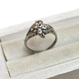 Pt900 プラチナ メレダイヤ リング アクセサリー ジュエリー 貴金属