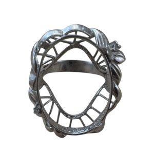 Pt850（プラチナ） 石取れリング