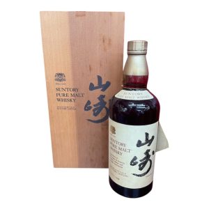 サントリー 山崎12年 ピュアモルト 獅子マーク 特級（箱付)