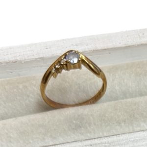 K18 18金 ダイヤ リング アクセサリー ジュエリー 貴金属