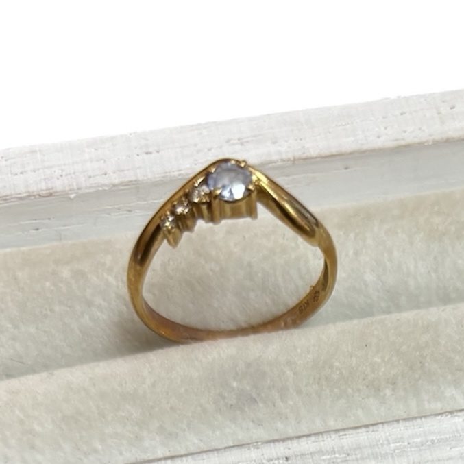 K18 18金 ダイヤ リング アクセサリー ジュエリー 貴金属