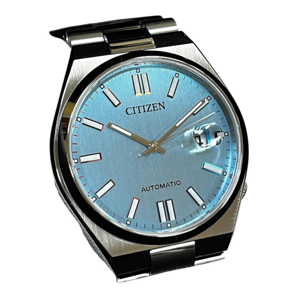 CITIZEN シチズン 自動巻き時計 ターコイズ NJ0151-88M