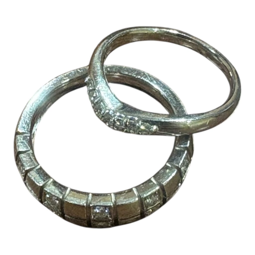 Pt900（プラチナ900）リング2点