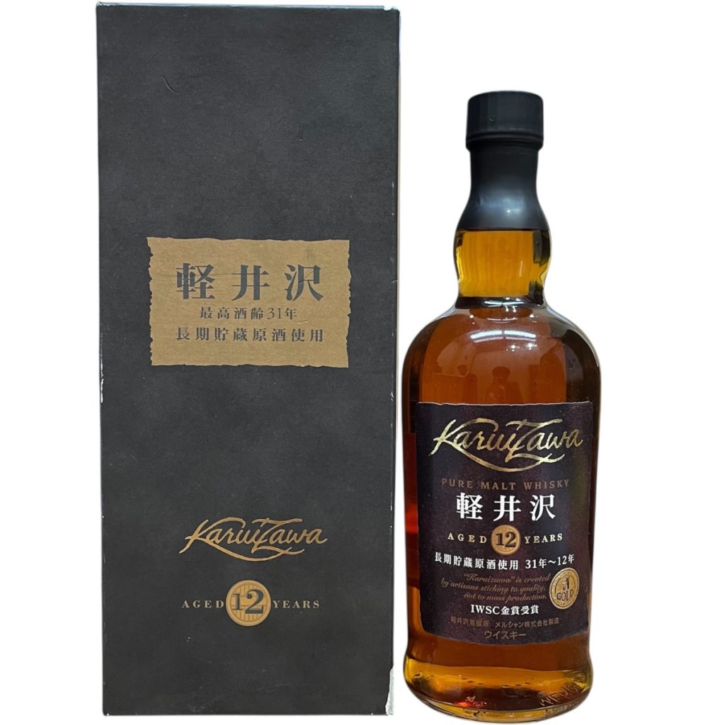 軽井沢ウイスキー ピュアモルト 12年 長期貯蔵原酒使用（31～12年）