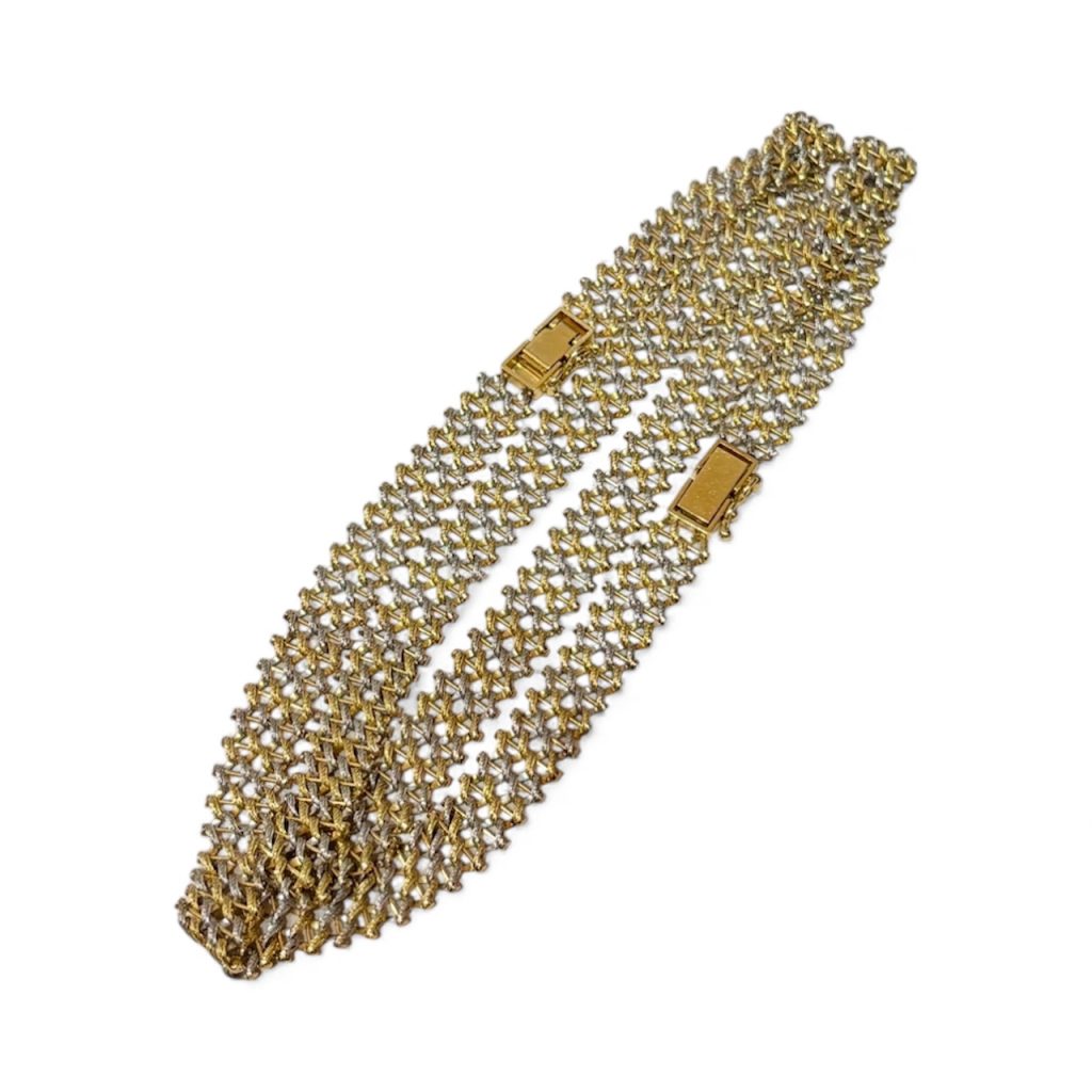 K18/Pt850 ネックレス コンビ 18金 プラチナ アクセサリー