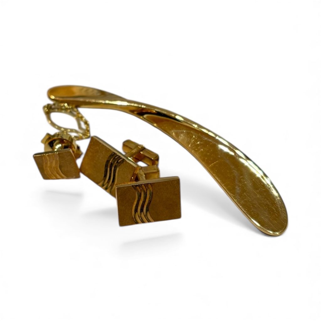 K18 まとめ カフス タイピン 石なし 18金 アクセサリー