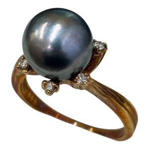 K18 18金 750 パールリング