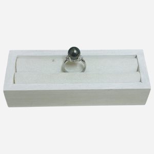 【買取実績】pt900 黒蝶真珠リング 札幌市　白石区　菊水