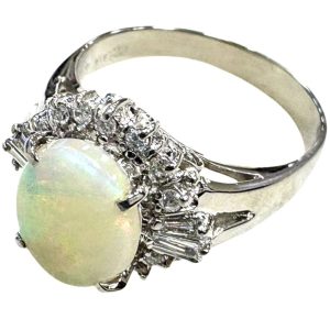 Pt900 オパール リング