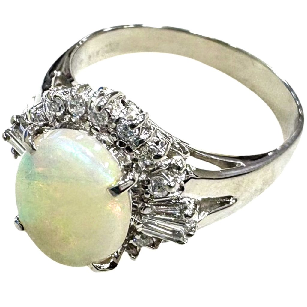 Pt900 オパール リング