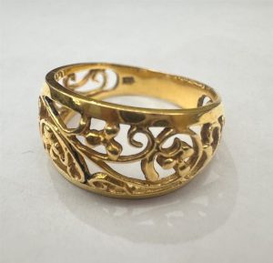 K18　リング(18金指輪)