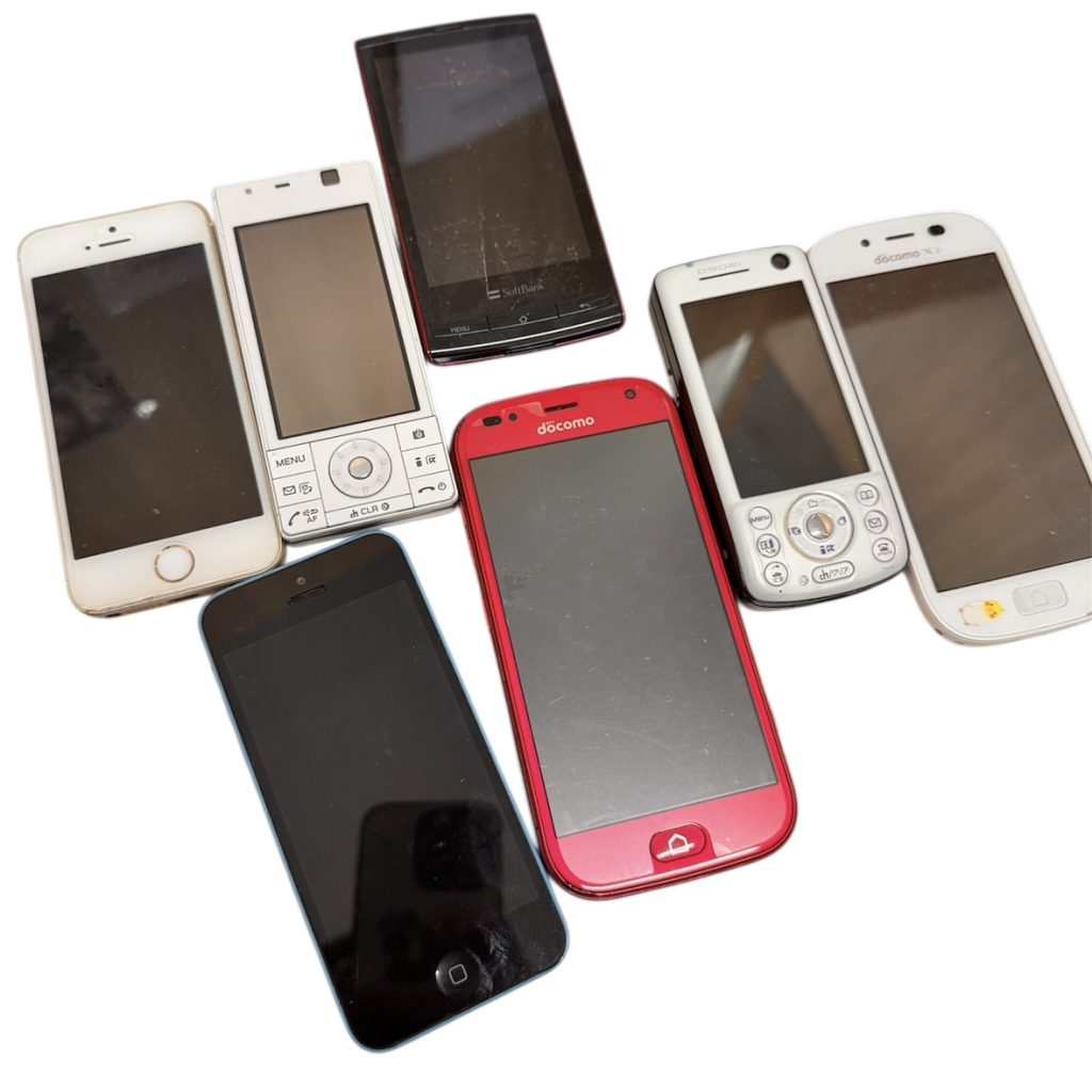 スマートフォン（ジャンク）　おまとめお買取り　札幌市西区
